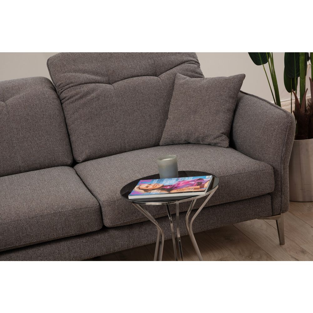 Costor Ugaona Sofa Lijeva Siva slika 3