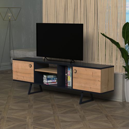 Sally Anthracite
Oak TV Stand slika 2