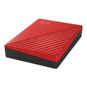 WD My Passport 4TB portable HDD Red WDBPKJ0040BRD-WESN