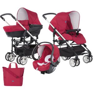 Chicco Kolica Trio My City 3U1, Scarlet