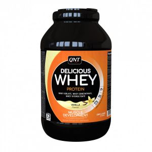 QNT Delicious Whey Protein, Vanila, 908g