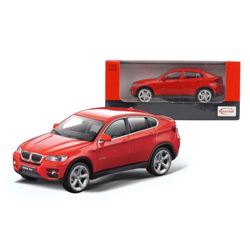 Rastar igračka automobil BMW X6 1:43 - crv slika 1