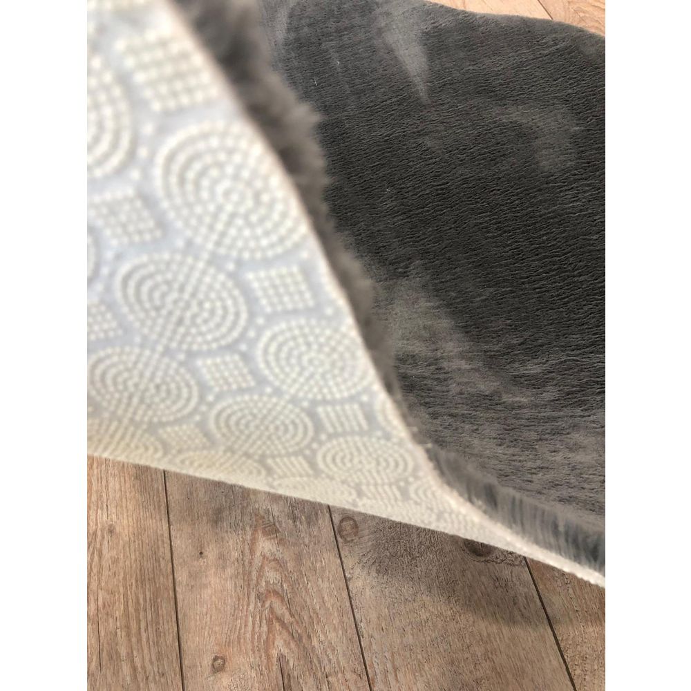 Tamnosivi Tepih Post Plush (80 x 120 cm) slika 3