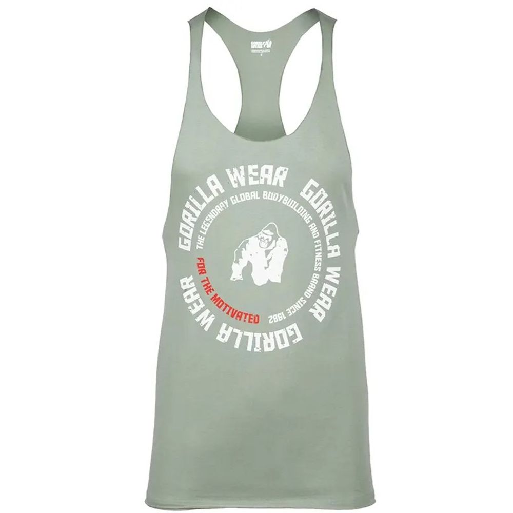 Gorilla Wear MELROSE Stringer Majica, Zelena slika 4