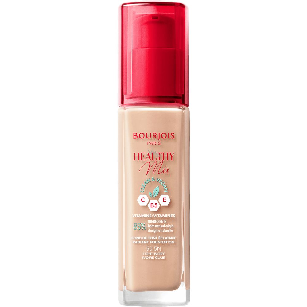 Bourjois Tečni puder Healthy Mix Clean 50.5N Light Ivory 30ml  slika 1