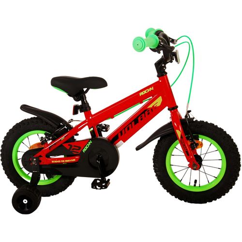 Dječji bicikl s dvije ručne kočnice Volare Rocky 12" crveni slika 2