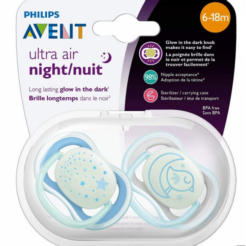 Philips Avent duda varalica 6+ noć ultra air, Dečko A2 slika 1