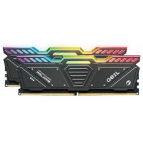 RAM DDR5 GEIL 32GB (2x16GB kit) 6400Mhz Polaris RGB Grey GOSG532GB6400C38BDC slika 1