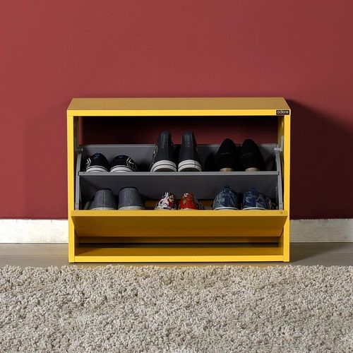 SHC-110-HH-1 Yellow Shoe Cabinet slika 4