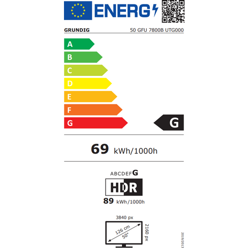 Grundig LED TV 50 GFU 7800B slika 3