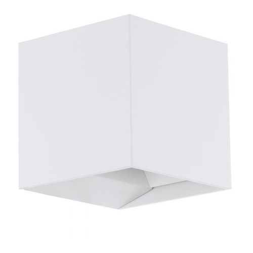 Eglo Calpino spoljna zidna lampa, led, 2x3,3w, 2x340lm, 3000k, liveni aluminijum/bela  slika 1