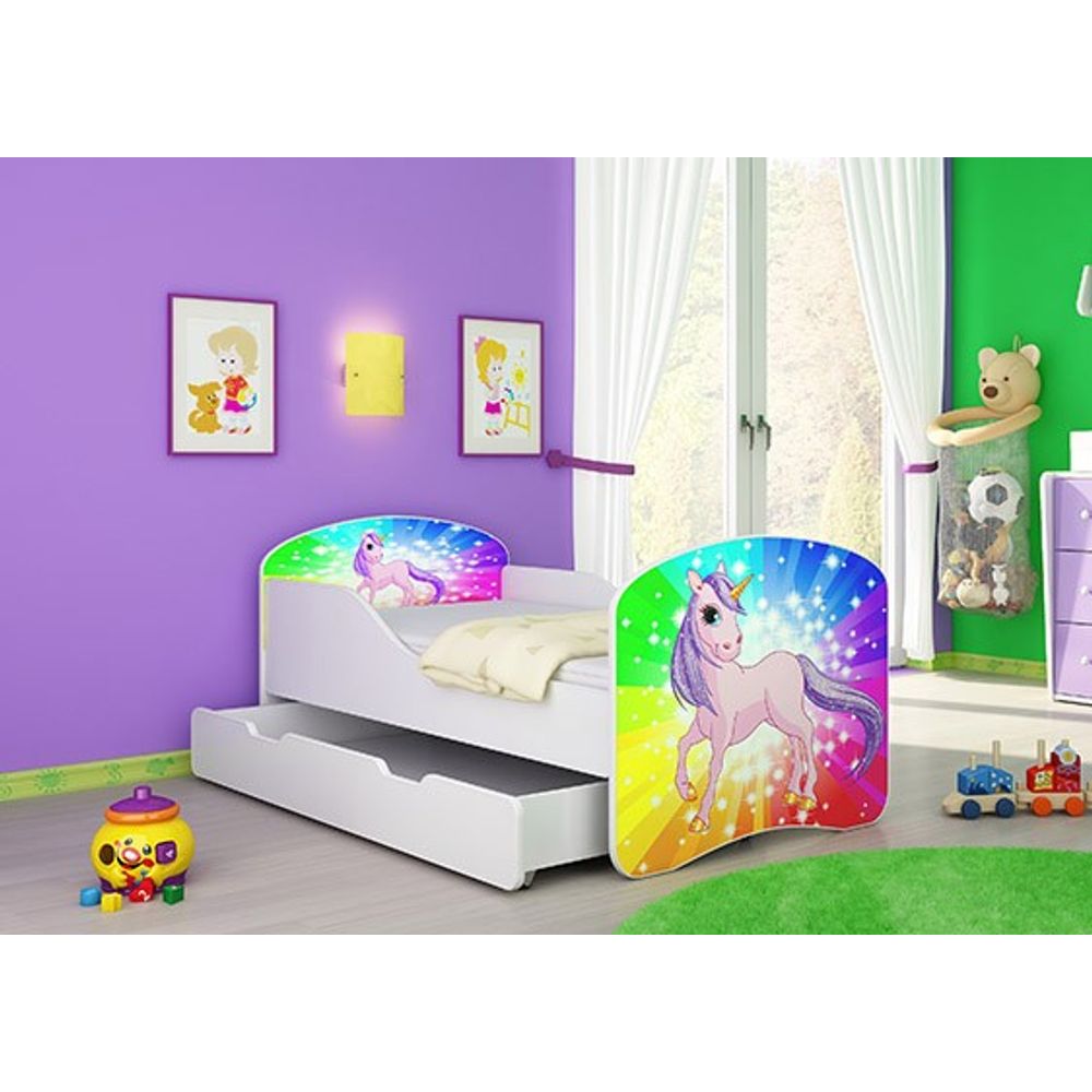 ACMA Dječiji krevet Acma I sa ladicom - 180x80cm - Dezen 18 slika 1