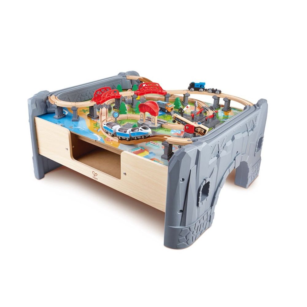 Hape Multifunkcionalni sto sa željezničkim setom, 70 kom slika 1