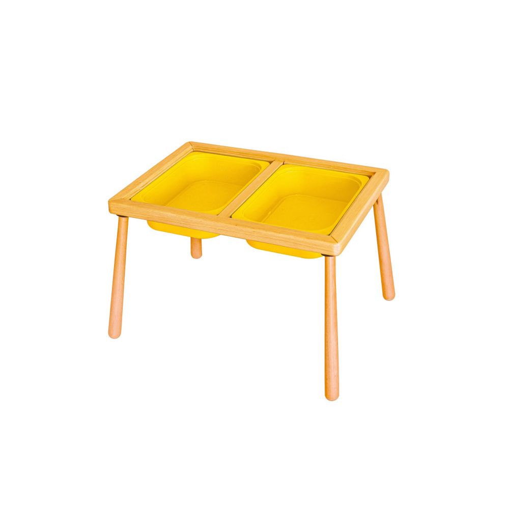 Žuta dječija stolica - Yellow Kid's Table slika 1