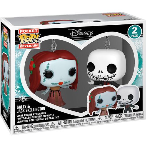 Pocket POP pack 2 keychain Disney Nightmare Before Christmas Jack & Sally Exclusive slika 5