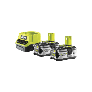 Ryobi - Set baterija 2x 4.0 Ah + brzi punjač 18V ONE+ RC18120-240