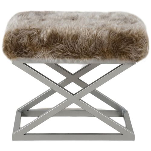 Capraz Plush - Silver, Brown Silver
Brown Pouffe slika 2