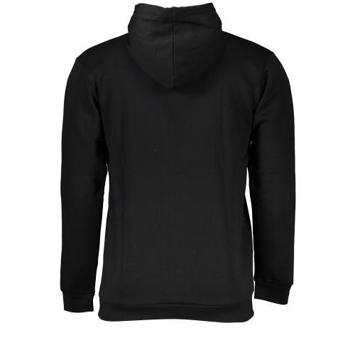 SERGIO TACCHINI MEN'S BLACK ZIP-OUT SWEATSHIRT slika 2