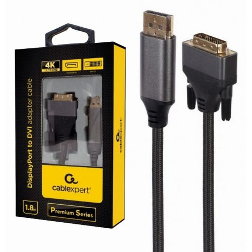 CC-DPM-DVIM-4K-6 Gembird DisplayPort na DVI digital interface kabl 4K at 30 Hz, Premium Series 1.8m slika 3