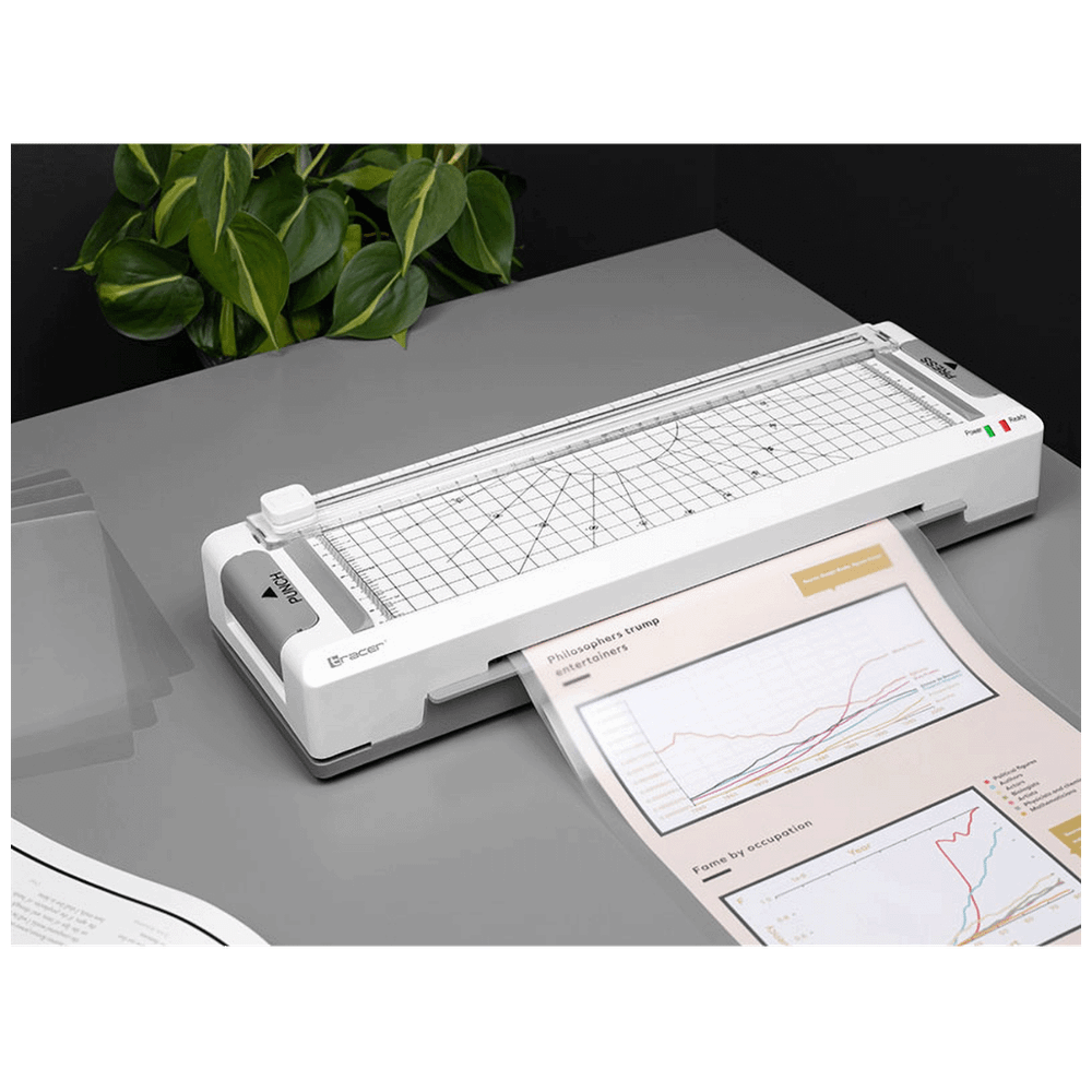 Tracer 4u1 Laminator / Plastifikator / Rezac A4 - TRACER A4 TRL-7 ALL-IN-ONE WH slika 6