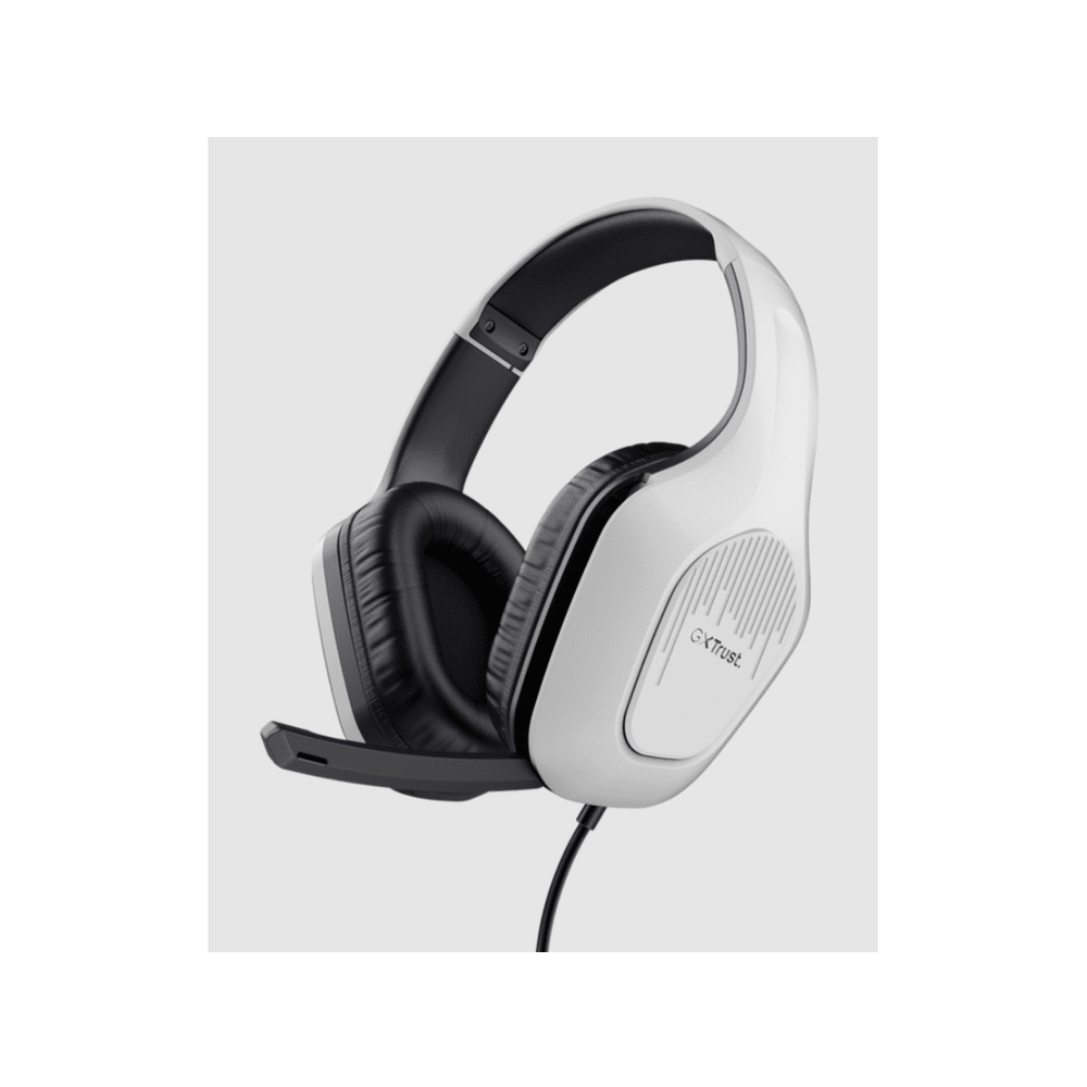 Trust GXT 415W Zirox slušalice žičane bijele gaming slušalic 200 cm kabl, 3.5 mm, over-ear, mikrofon slika 3