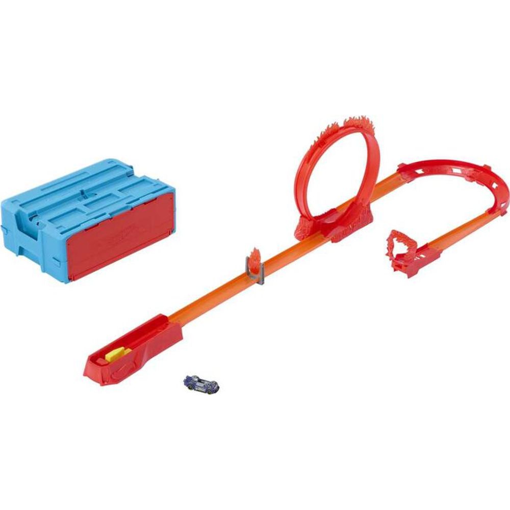 Hot Wheels Track Builder Flame Stunt Pack - Vatreni podvig slika 1