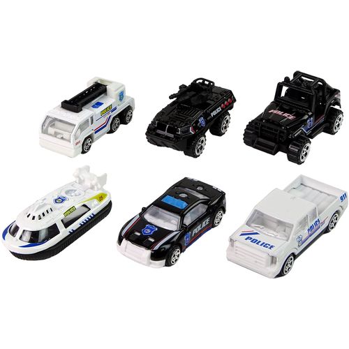 Set policijskih vozila 1:64 6kom. slika 2