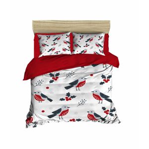 452 Red
White
Grey Double Quilt Cover Set