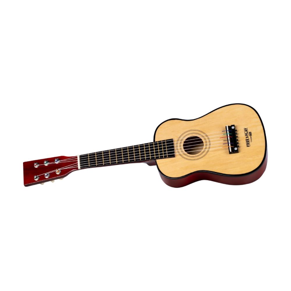 Free2Play Dječija drvena gitara slika 2