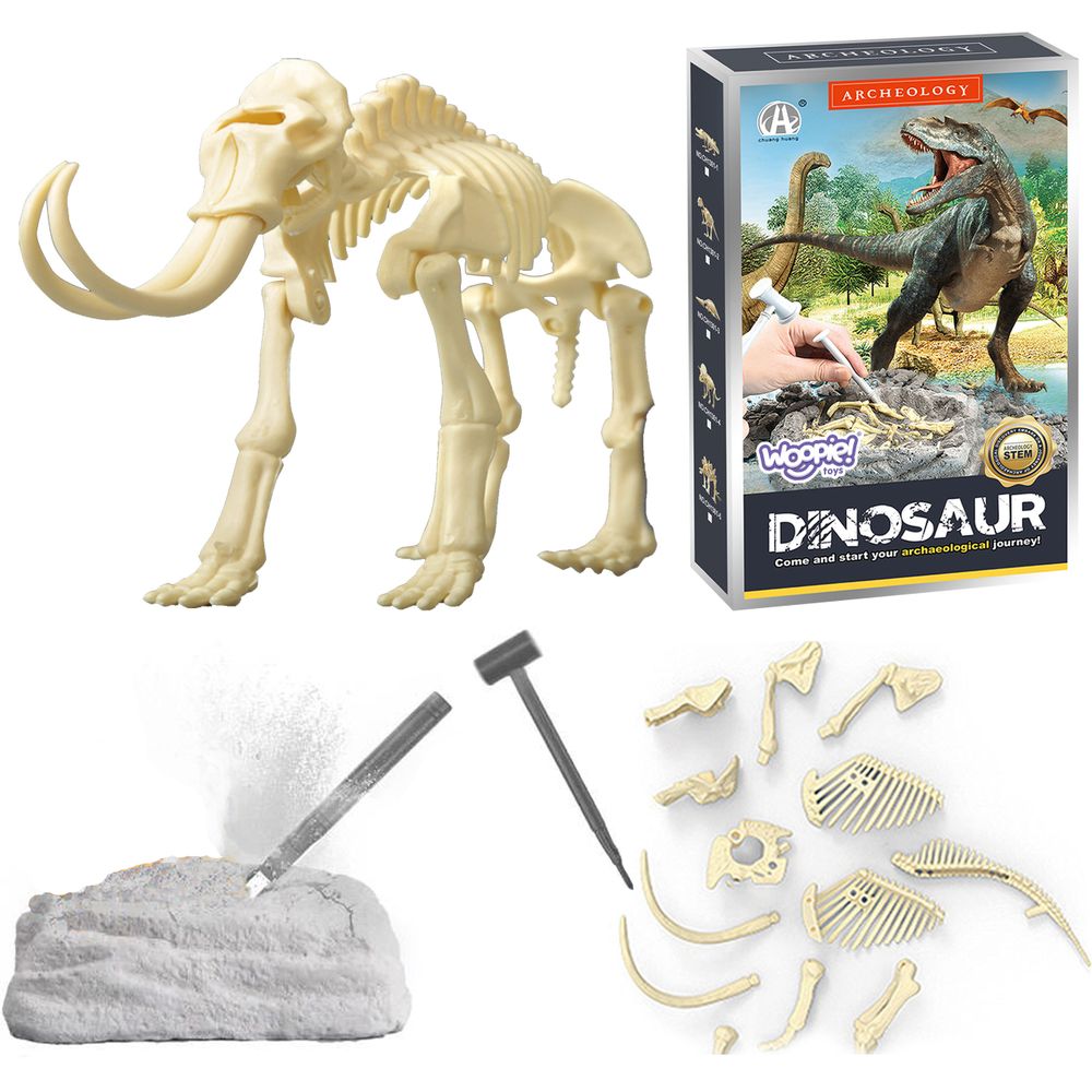 WOOPIE Kreativna igračka Arheološka iskopavanja kostura dinosaura slika 2