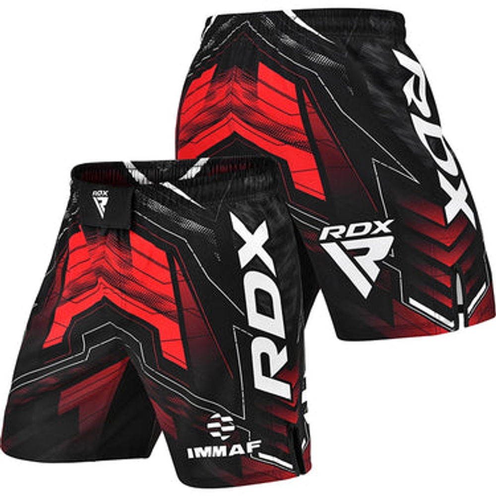 RDX Sports MMA Šorc Immaf Approved - Crveni - M slika 4