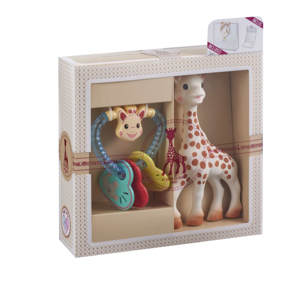 Sophie La Girafe Poklon set Sophie žirafa i Srce zvečka slika 1