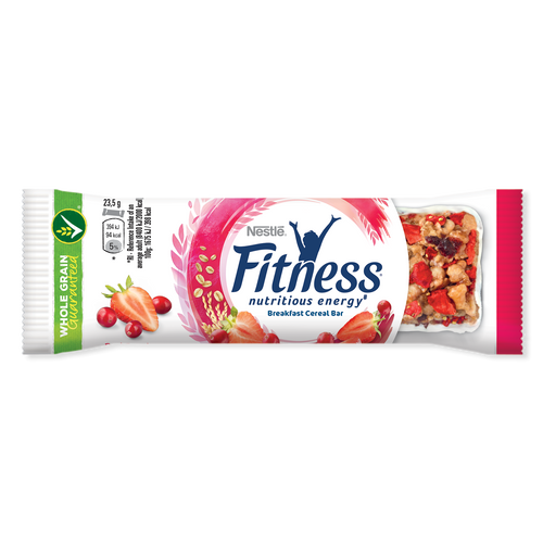 NESTLÉ FITNESS  Red Berries žitna pločica 23,5g/ 16 komada, xxl slika 1