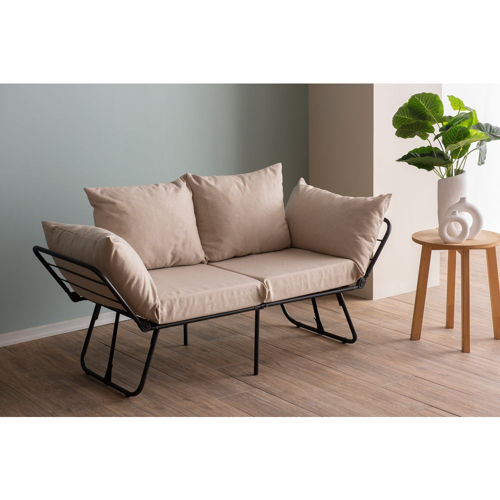 Viper 2-Sjedalni - Krem Krem Sofa na Razvlačenje slika 1