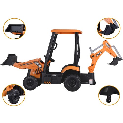 JCB traktor bager 4u1 AKU slika 11