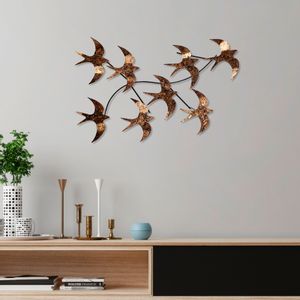 Wallity Metalna zidna dekoracija, Flying Birds 3