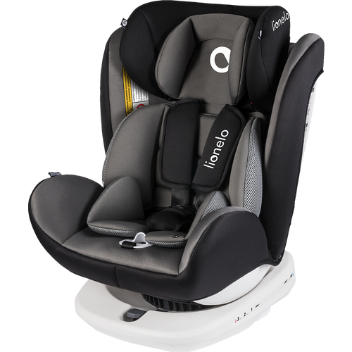 Lionelo Auto-sedište BASTIAAN, 360st ISOFIX, 0-36Kg, siva slika 4