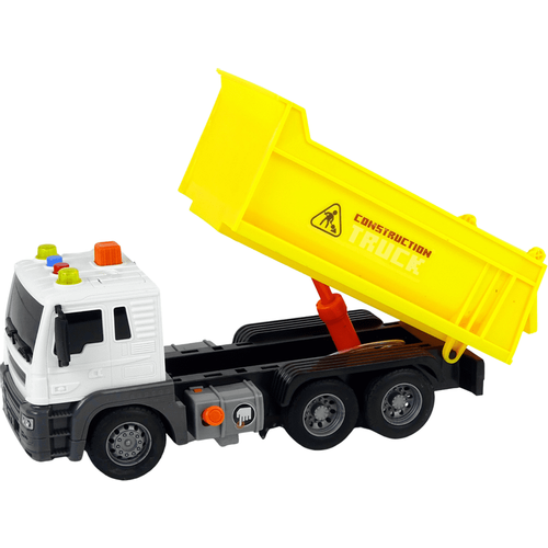 Građevinski kamion s prikolicom 1:16 žuti slika 3