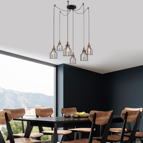 Alacati - N-1091 Black Chandelier slika 3