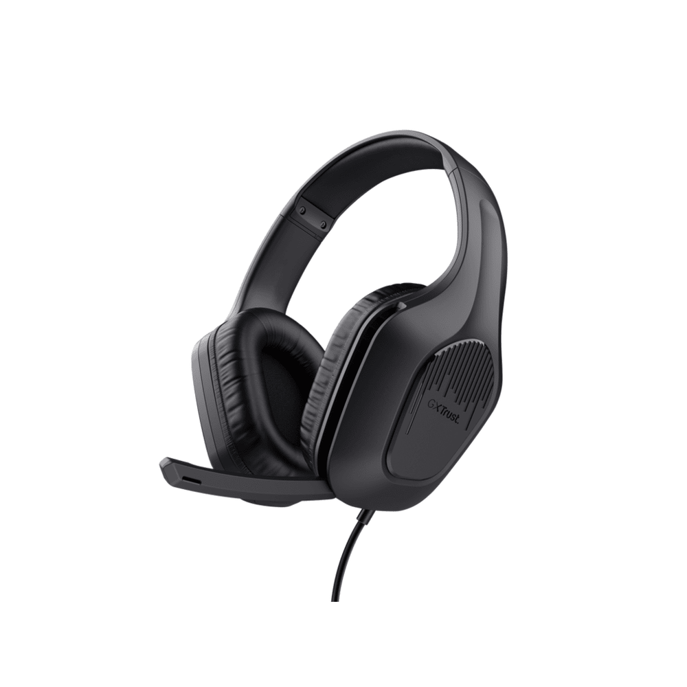Trust GXT 415 Zirox slušalice žičane crne gaming slušalice, 200 cm kabl, 3.5 mm, over-ear, mikrofon slika 1