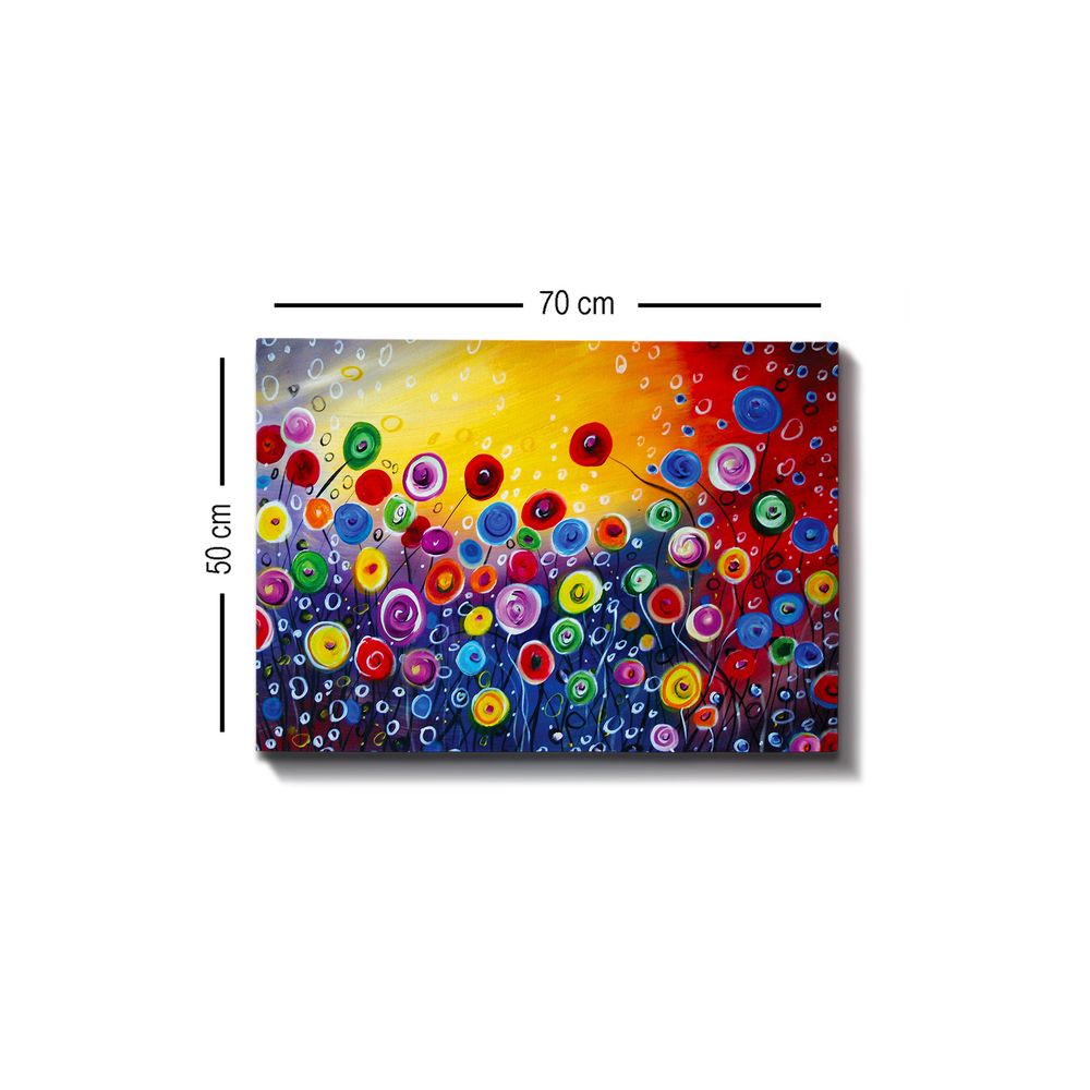 Šareno Dekorativno Slikanje na Platnu (50 x 70 cm) - Model 289 slika 3
