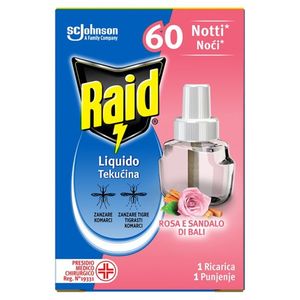 Raid Tekućina Za Električni Aparatić 60 Noći-Rosa& Sandalo