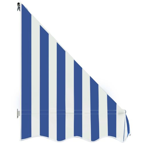 Bistro tenda 300 x 120 cm plavo-bijela slika 10
