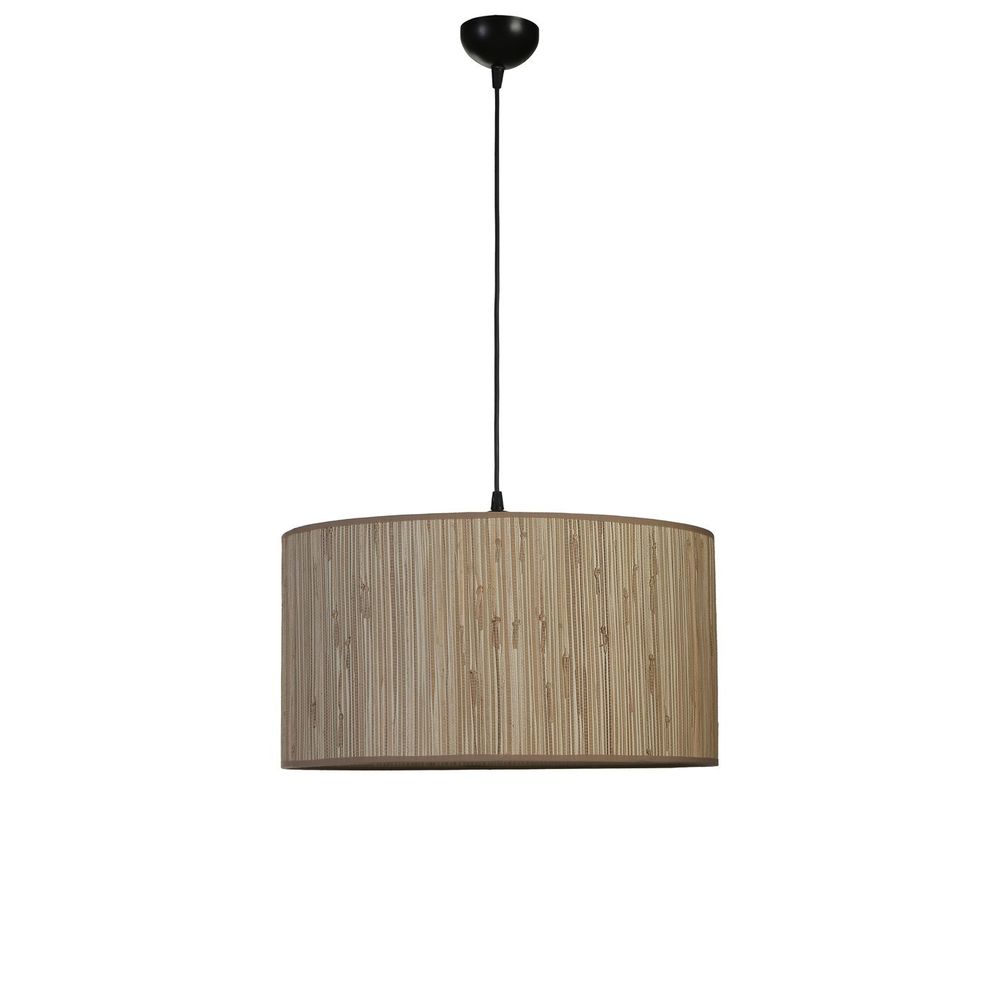 Bambu 09 Abajurlu Tekli Sarkıt Avize - Oak Black slika 3