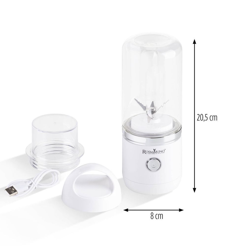 Rosmarino prijenosni blender NutriMax 2 GO,cream slika 5