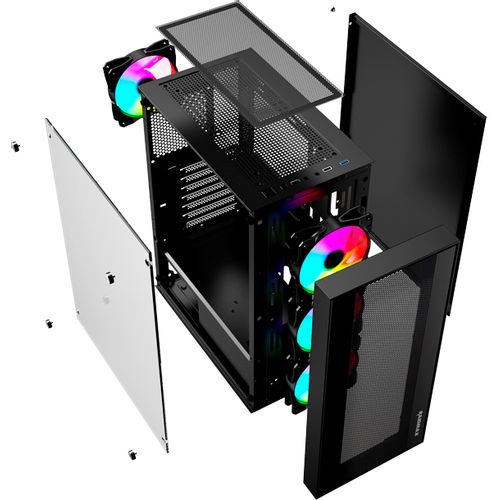 Raidmax V100 w/ PSU 650XTB OEM (V100TBS /650XTB) Kućište  slika 8