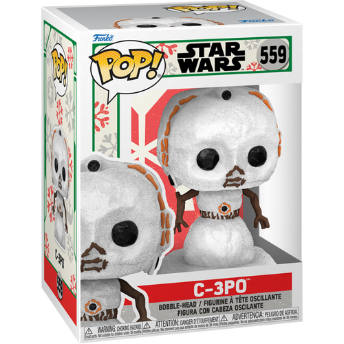 Funko Pop Star Wars: Holiday- C-3PO(SNWMN) slika 1