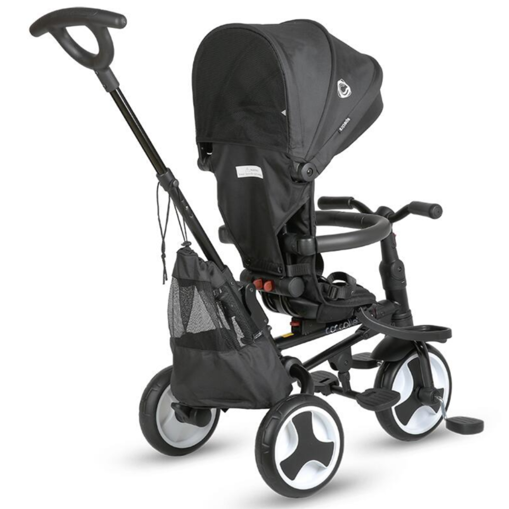 Coccolle Sklopivi rotirajući tricikl Spectra Plus Premium Line, Jet Black slika 14