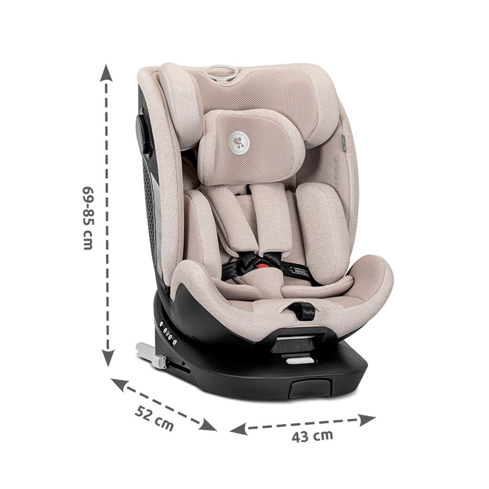 Lorelli Rotirajuća autosjedalica Perseus i-Size 40-150cm Isofix, Green slika 7