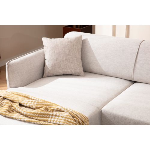 Atelier Del Sofa Belissimo Left - Off White Ugao Sofa slika 3